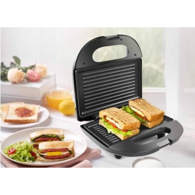 Grille-Pain de 2 Tranches Croque-monsieur en Acier Inoxydable