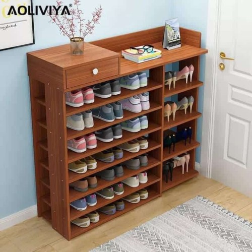 Generic Etagère à Chaussures 32 paires en bois
