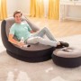 Fauteuil gonflable avec pouf Ultra Lounge Relax 68564NP