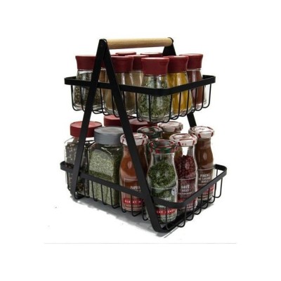 Corbeille à fruits à 2 étages - pour fruits ou légumes