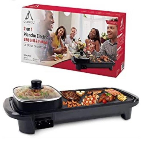 Barbecue electrique 2 en 1 2