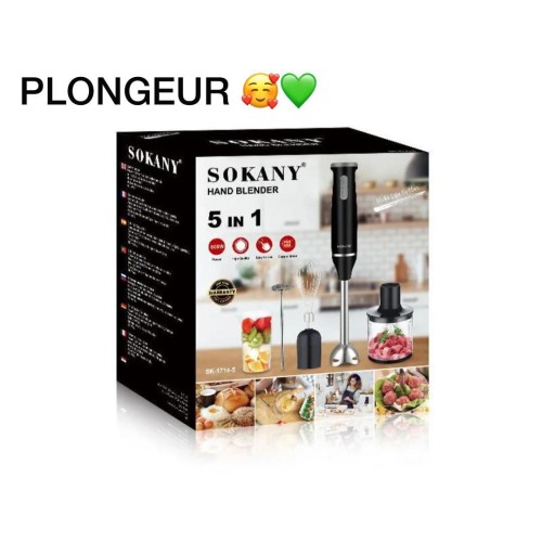 Mélangeur à main électrique multifonctionnel, mélangeur à main, 5 en 1 2