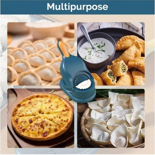 Moule à ravioles 2 en 1,presse à pâte, outil de fabrication de boulettes 2