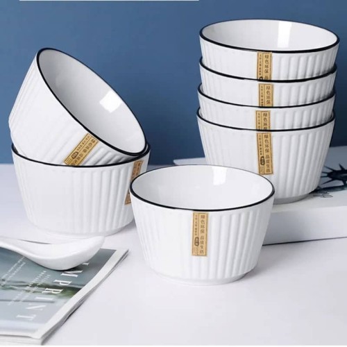 Bols à soupe 6 PCS porcelaine
