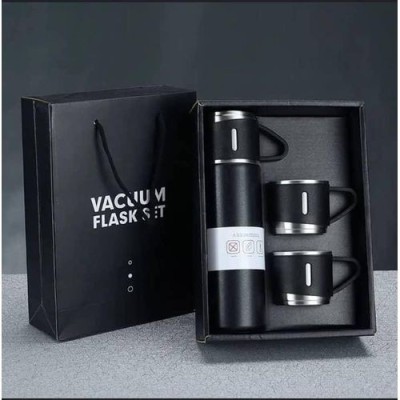 Thermos de café - Acier inoxydable - 500Ml - Noir