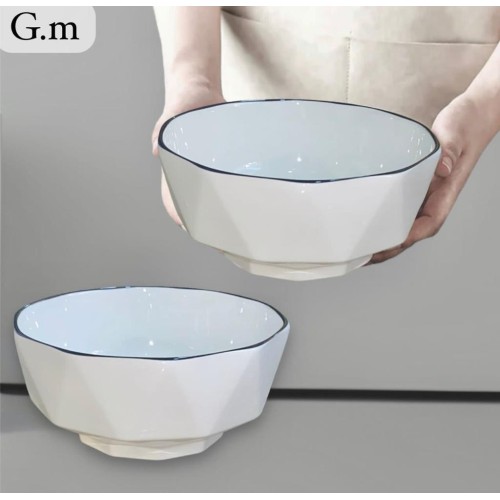 Bols à soupe 6 PCS porcelaine