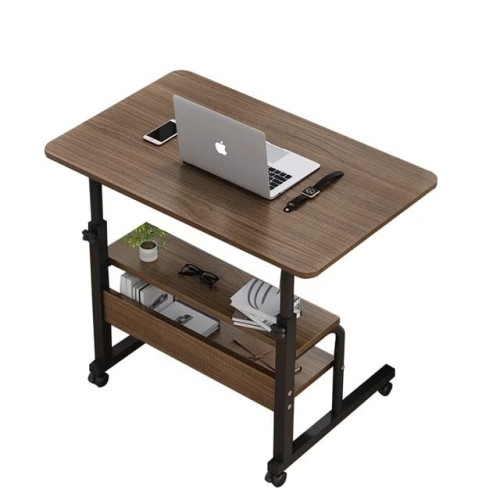 Table en bois - Table D'ordinateur Portable Mobile  80x40 cm