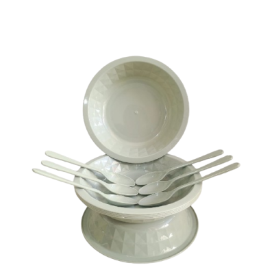 LOT DE 12 PIECES AVEC CUILLERE
