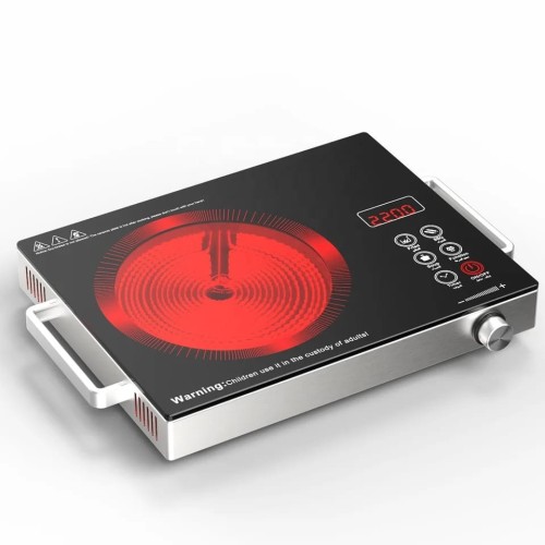 Réchaud électrique infrarouge de table  avec minuterie numérique 2