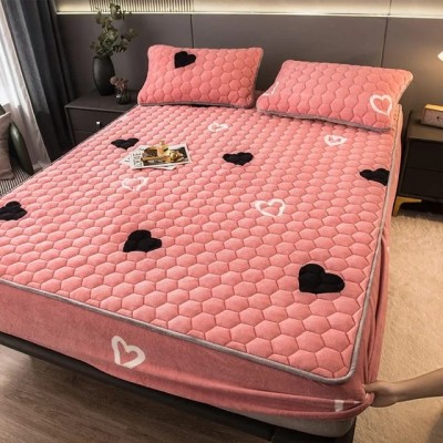 Housse drap avec deux oreillers