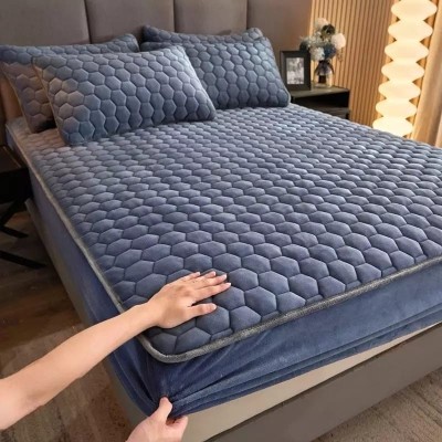 Housse drap avec deux oreillers