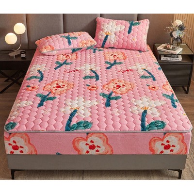 Housse drap avec deux oreillers