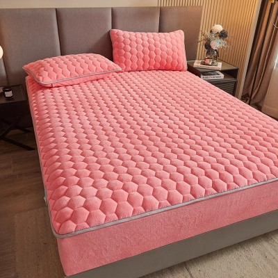 Housse drap avec deux oreillers