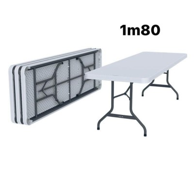 Table de dressage pliable 1m80