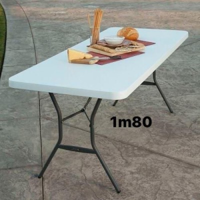 Table de dressage pliable 1m80