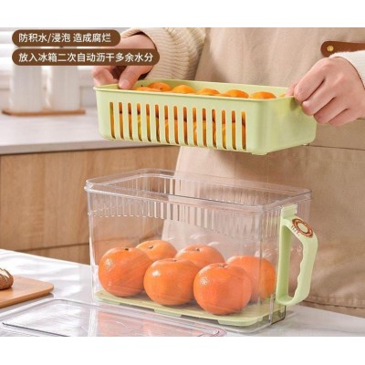 Lot de 4 Boites de rangement pour fruits et légumes