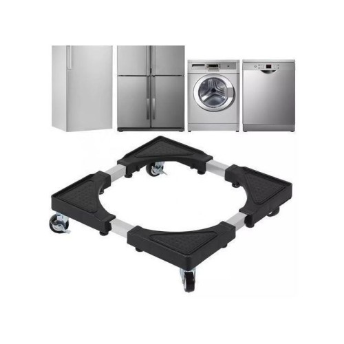 SUPPORT POUR FRIGO AVEC ROUES -GRIS 300kL