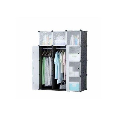 Armoire Penderie 3 Battants -Plastique