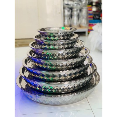 Ensemble De 7 Bols en inox