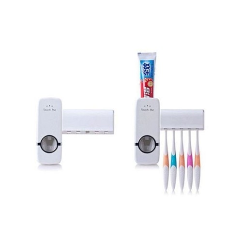 DISTRIBUTEUR DE DENTIFRICE - BLANC